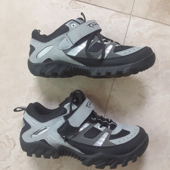 Serfas Walkable On/Off-Road Multi-Purpose Unisex Cycling Shoes, With SPD Cleats - Picture 2 of 14